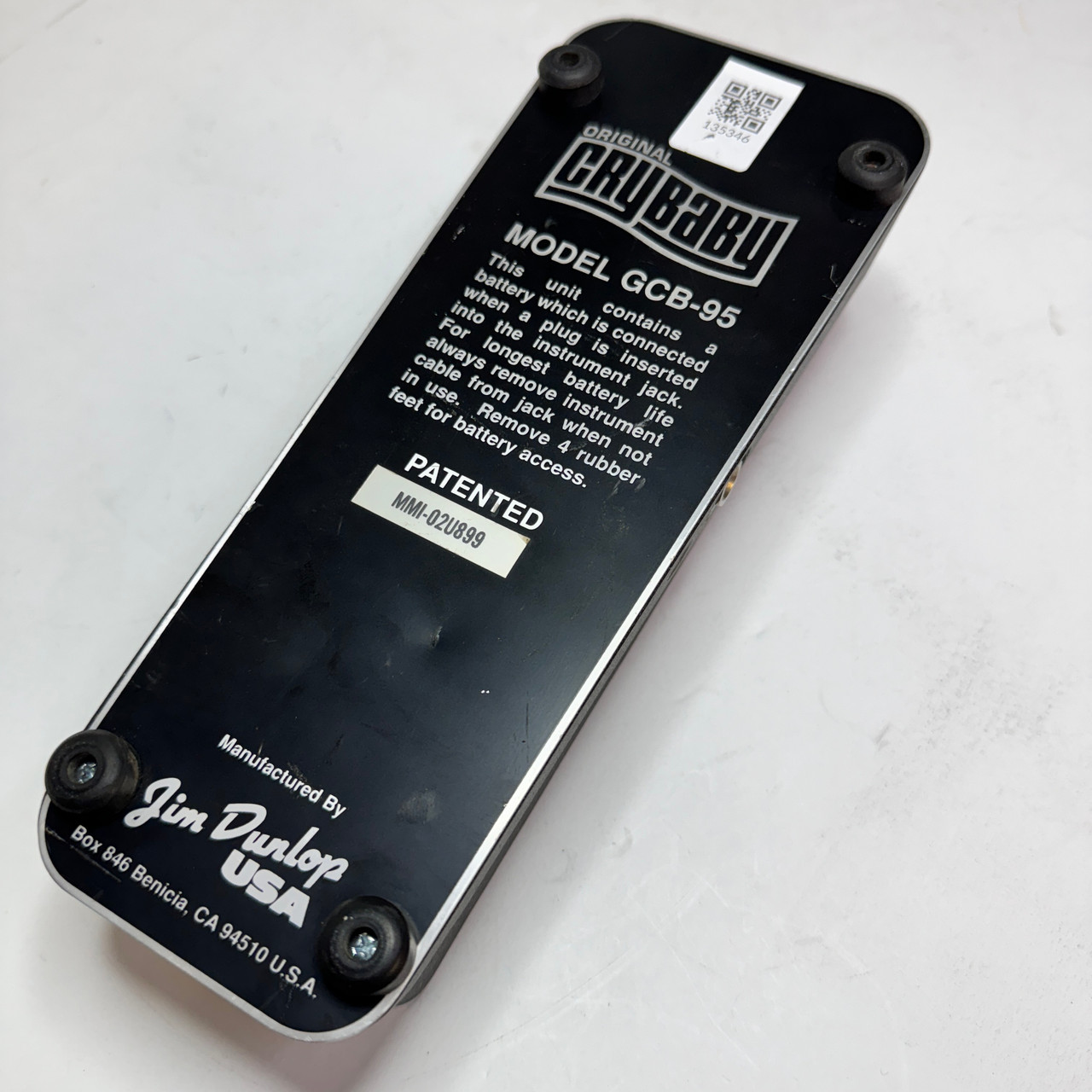 Jim Dunlop Original Cry Baby GCB-95 MIM Japan Export