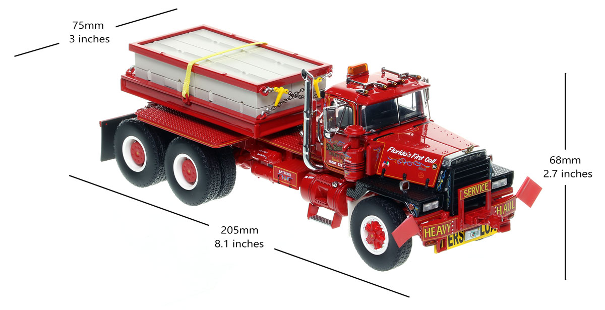 Heavy Haul Replicas DeBerardinis Heavy Haul 1990 Mack RD800