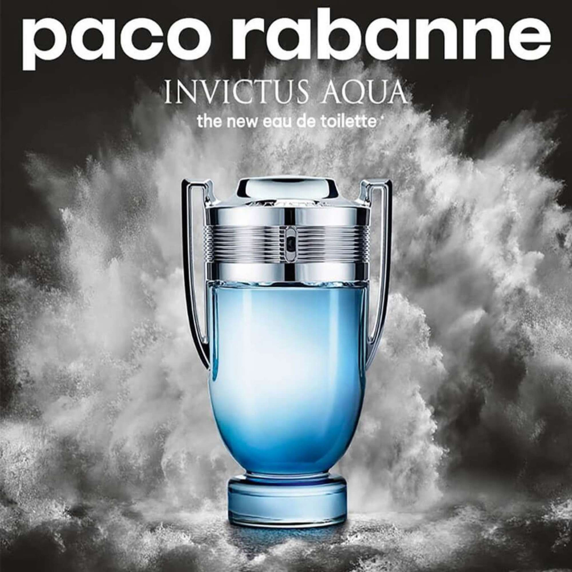 Paco Rabanne Invictus Aqua Eau de Toilette Fragrance Mens