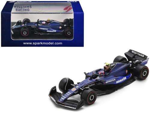 1/18 Solido 2024 Formula 1 Williams F1 Team FW46 #2 Logan Sargeant