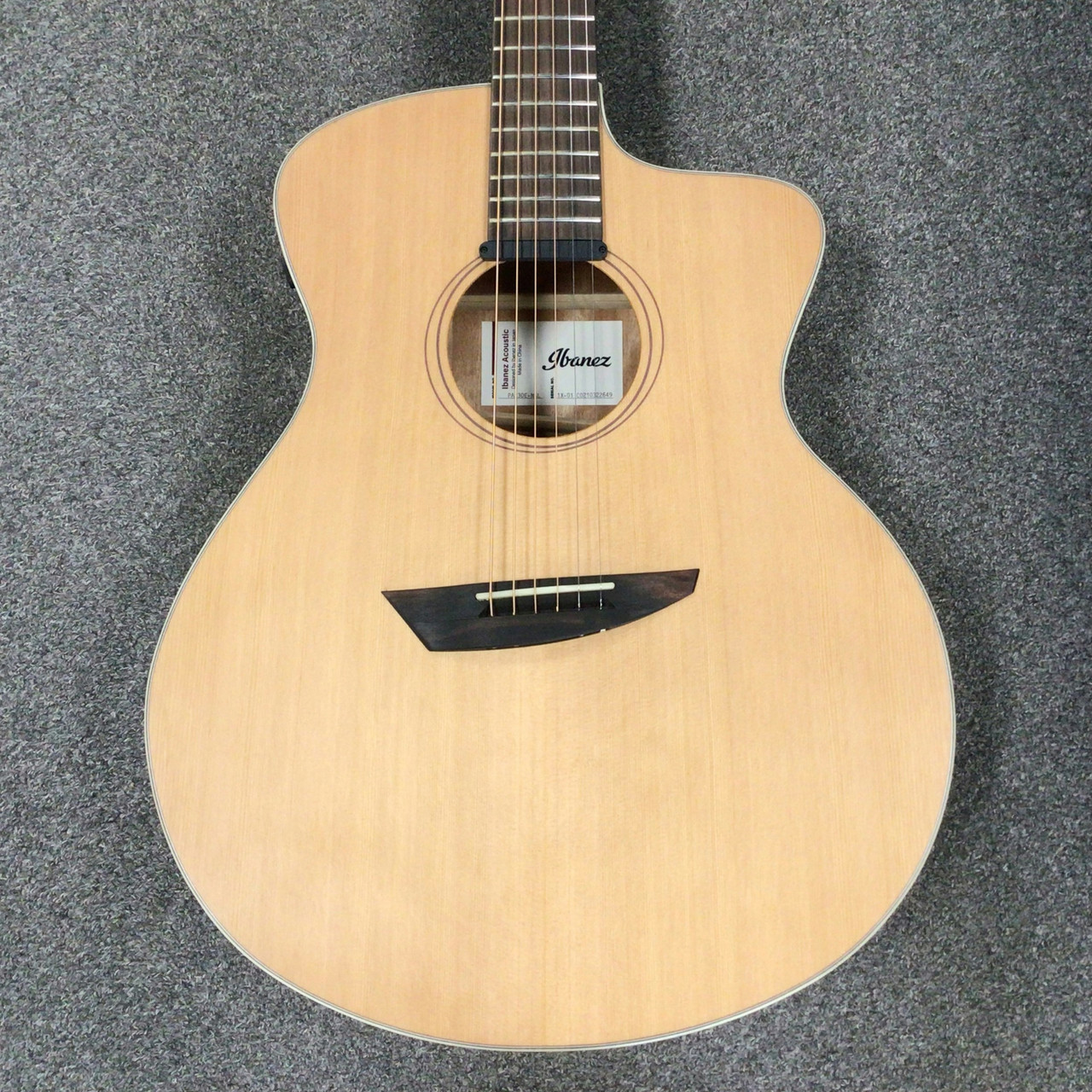 Used IBANEZ PA230E-NSL Acoustic-Electric Guitar Acoustic Guitars