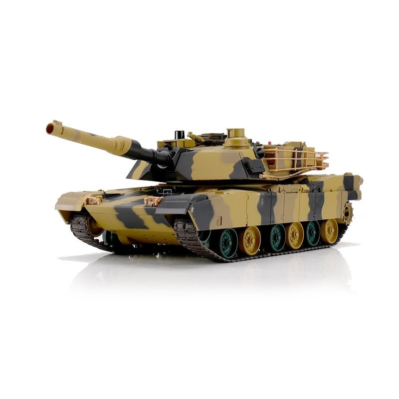 1/24 US M1A2 Abrams RC Tank 2.4GHz Airsoft & Infrared - Zandatoys