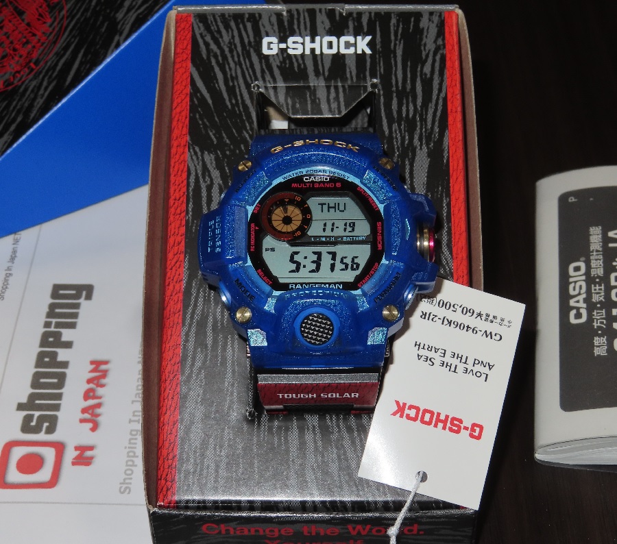 G-Shock Rangeman Earthwatch GW-9406KJ-2JR - Shopping In Japan Net