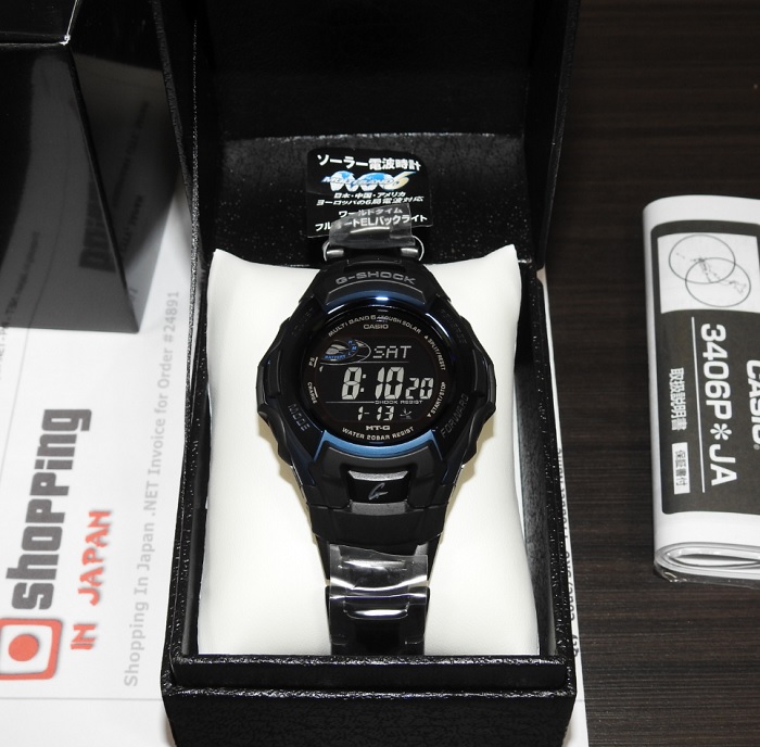 Casio G-Shock MT-G MTG-M900BD-2JF Black and Blue | MultiBand 6
