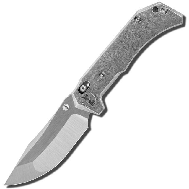 Vero Engineering Axon Frame Lock Folding Knife Titanium Handle