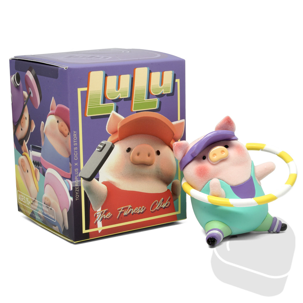 Lulu Piggy The Fitness Club Blind Box by Cici's Story - myplasticheart