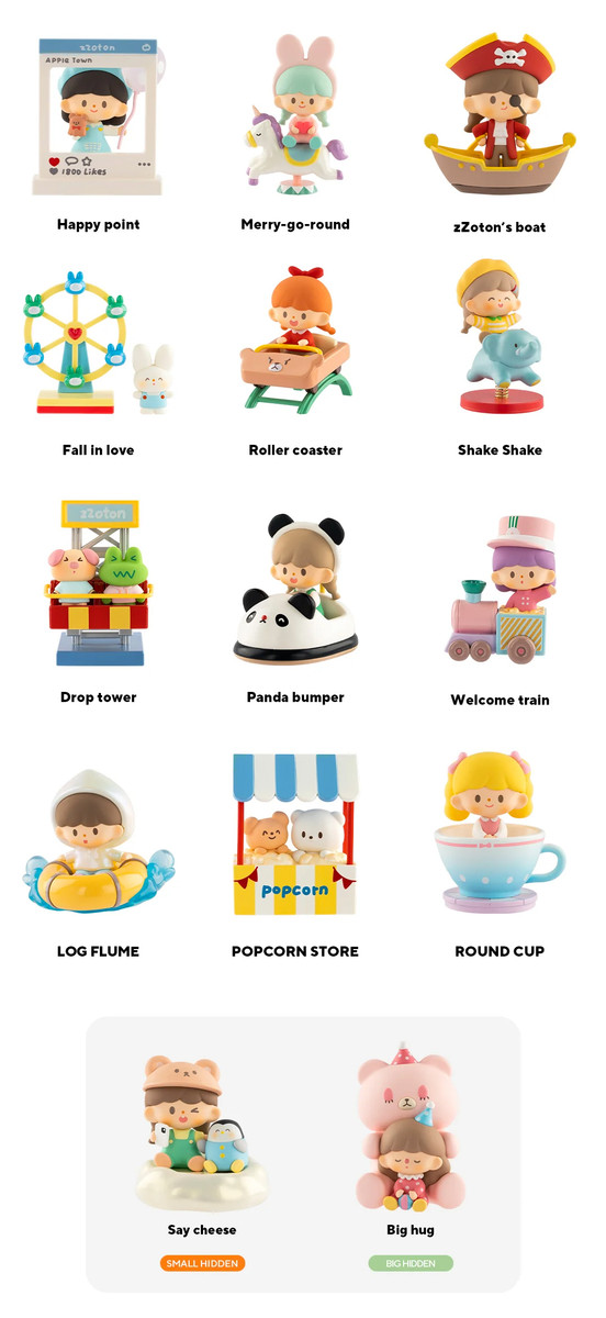 Zzoton Treasure Land Series Blind Box - myplasticheart