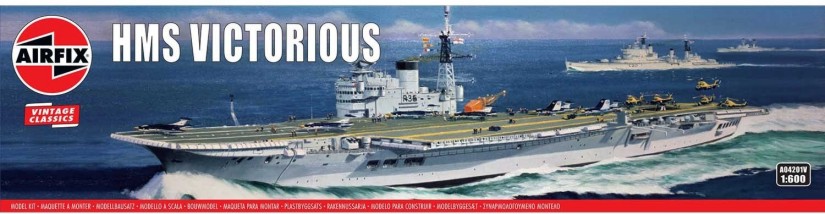 HMS Victorious British Aircraft Carrier 1/600 Airfix