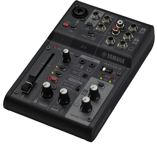 Yamaha AG03 MK2 Black - Mixers