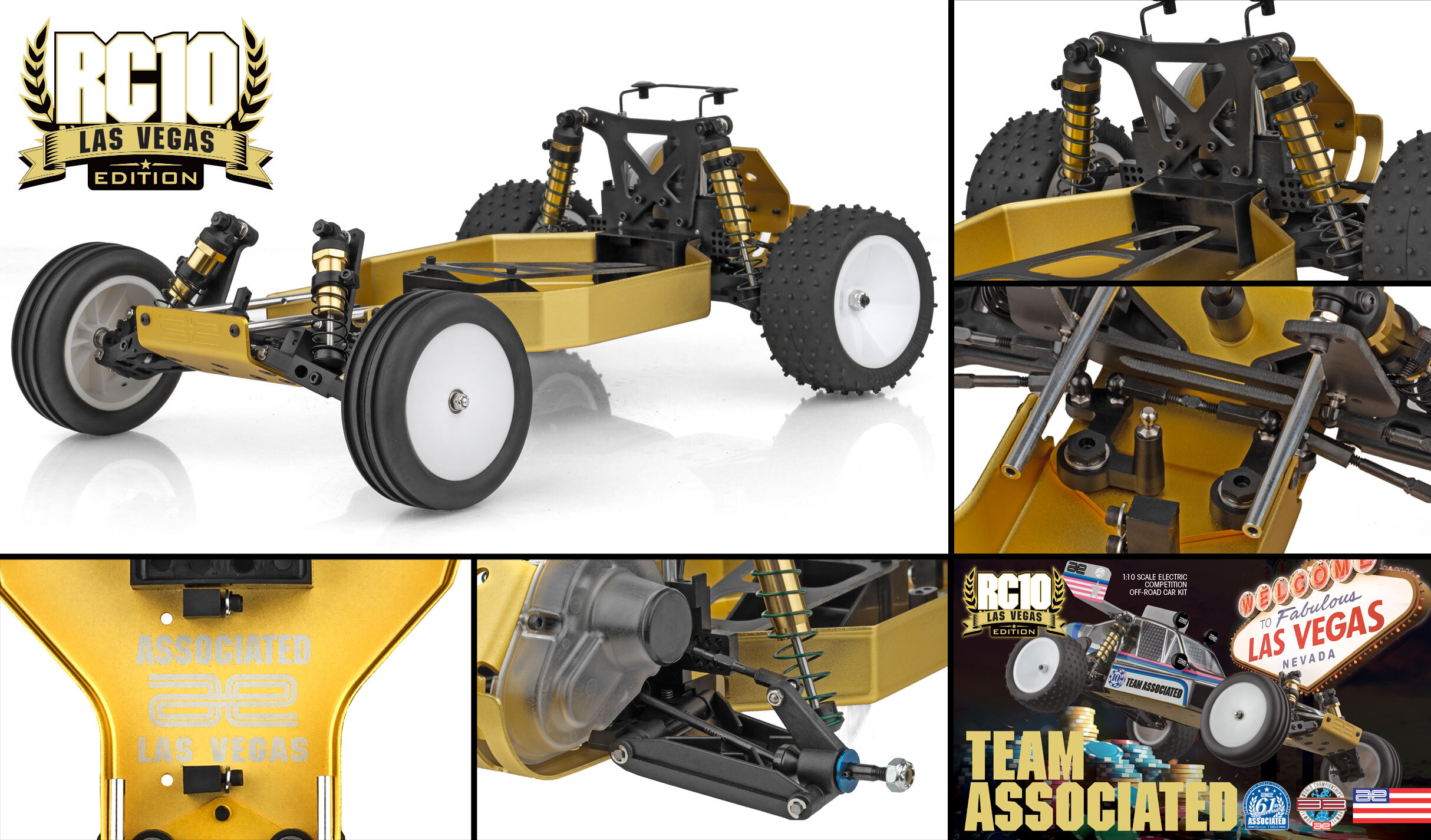 RC10 LAS VEGAS 2025 EDITION KIT - Associated Electrics