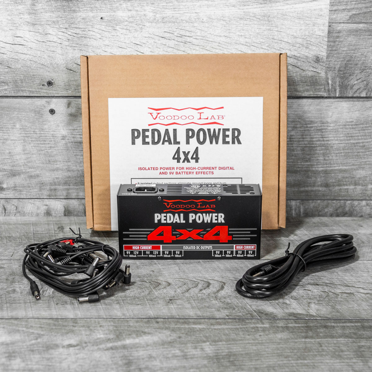 Voodoo Lab Pedal Power 4x4 Power Supply - The Music Den