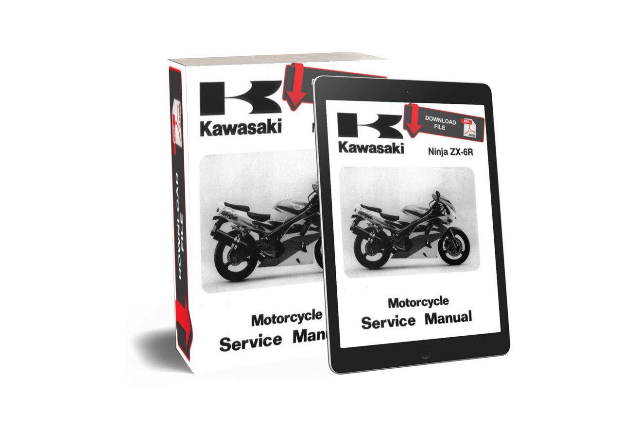 Service Manual Kawasaki 1995 Ninja ZX-6R Repair