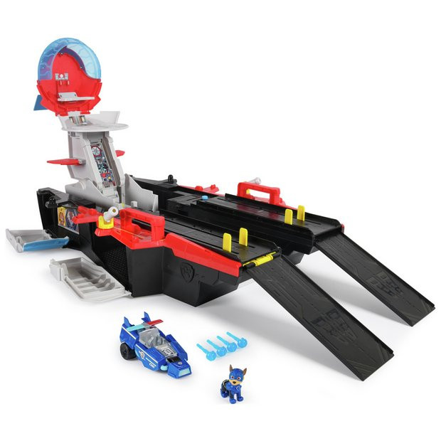 PAW PATROL MIGHTY MOVIE AIRCRAFT CARRIER HQ - Toys Club
