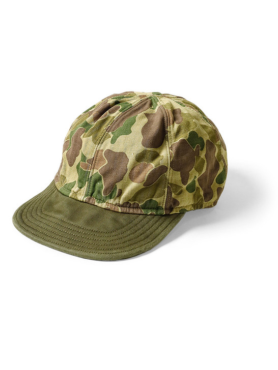 KAPITAL Hat/Cap Hunter Camouflage Herringbone Military CAP
