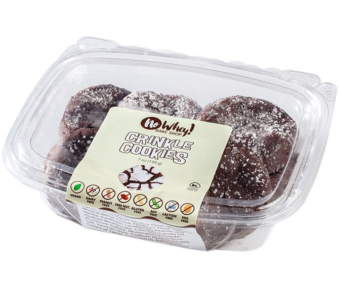 Crinkle Cookies - No Whey Chocolate