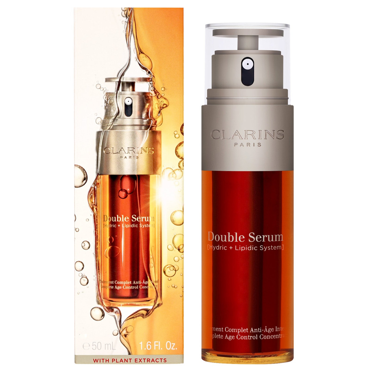 Clarins Double Serum 1 oz 1.6 oz 2.5 oz | 30 ml 50 ml 75 ml