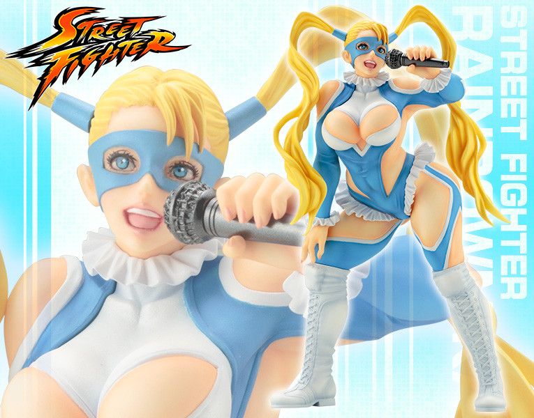 KOTOBUKIYA Street Fighter Bishojyo Rainbow Mika 1/7 PVC Figure Statue