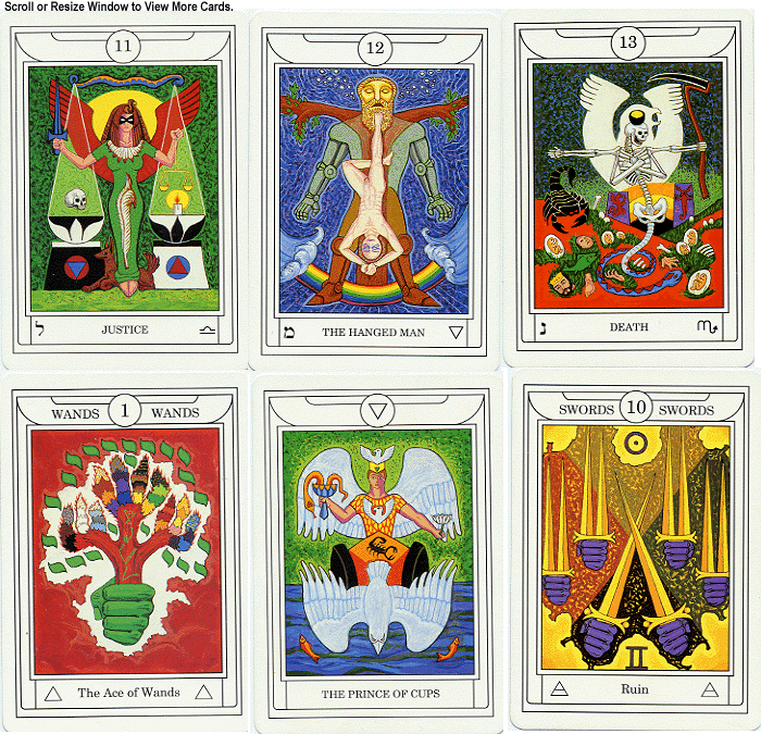 Golden Dawn Magical Tarot - The Tarot Garden