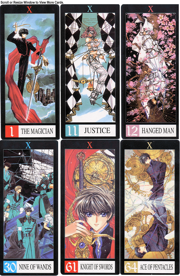 Clamp X Tarot - The Tarot Garden