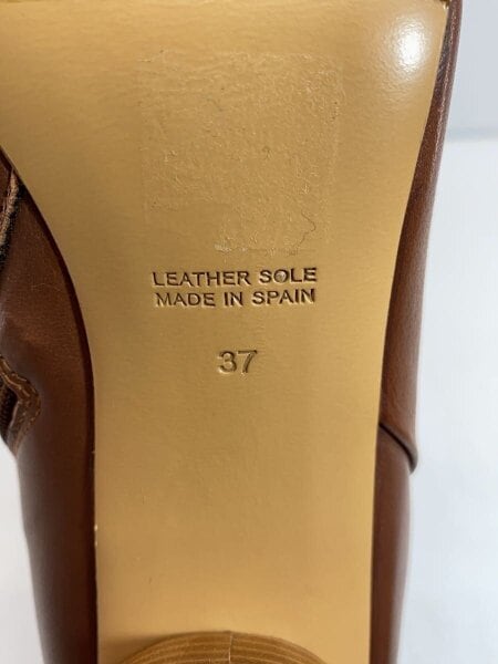 INSCRIRE(アンスクリア) / ショートブーツ/37/BRW/レザー | 中古品の