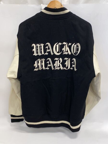 WACKO MARIA(ワコマリア) / スタジャン/S/ウール/BLK/無地// | 古着の