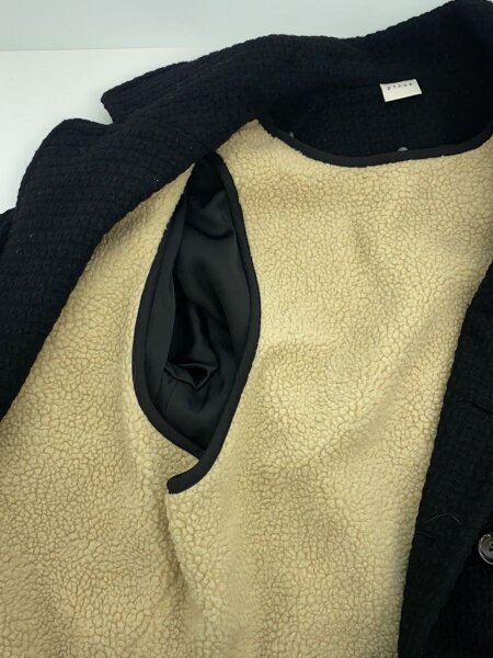 pinue(ピヌエ) / コート/ツイードウールブレンドコート/ウール