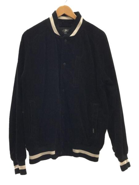 STUSSY(ステューシー) / スタジャン/L/コットン/BLK/無地/コーデュロイ