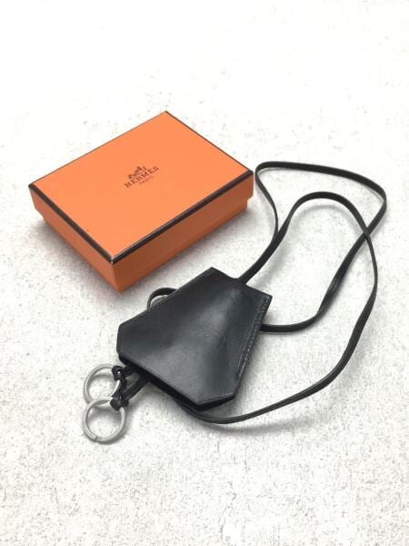 エルメス クロシェット 黒 ダメージあり フランス製 HERMES(エルメス