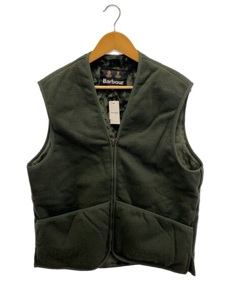 Barbour(バブアー) / フロントジップファーライナーベスト/44/KHK/無地