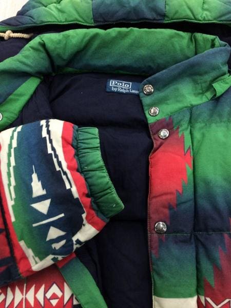 POLO RALPH LAUREN(ポロラルフローレン) / ネイティブ柄ダウン