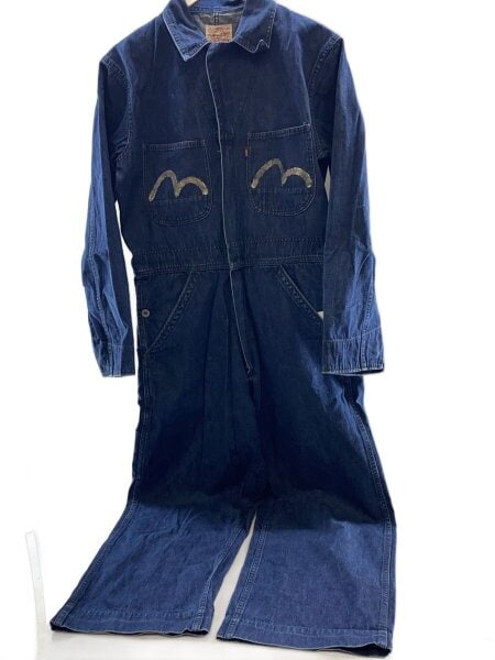 EVISU(エヴィス) / オールインワン/38/デニム/IDG/バックポケット