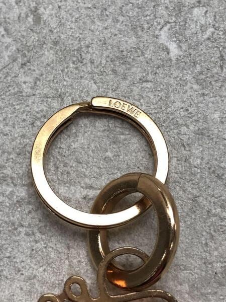 LOEWE(ロエベ) / ロゴマーク/キーホルダー/SILVER/GLD/無地 | 中古品の
