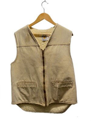 Carhartt(カーハート) / USA製/フルジップダックベスト/XL/コットン