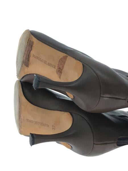 MANOLO BLAHNIK(マノロブラニク) / ロングブーツ/37/ブラウン/レザー