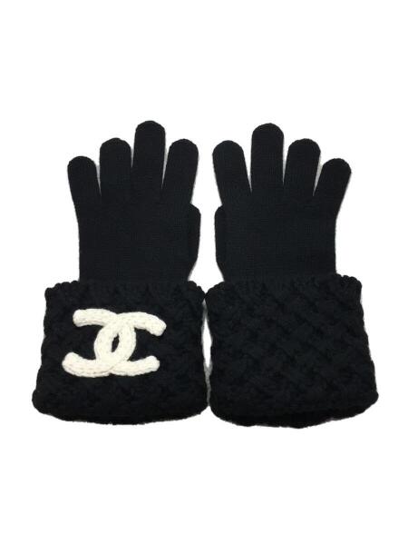 CHANEL(シャネル) / 手袋/カシミア/BLK/レディース/ココマーク/AW