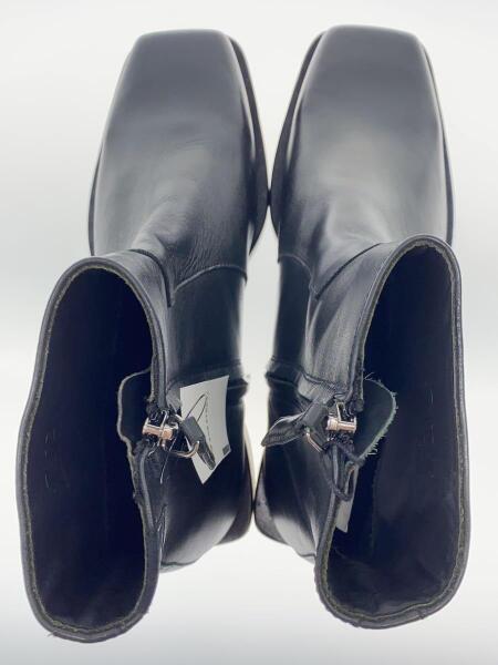 ZARA(ザラ) / ×MAISON SPECIAL スクエアヒールブーツ/40/BLK/牛革