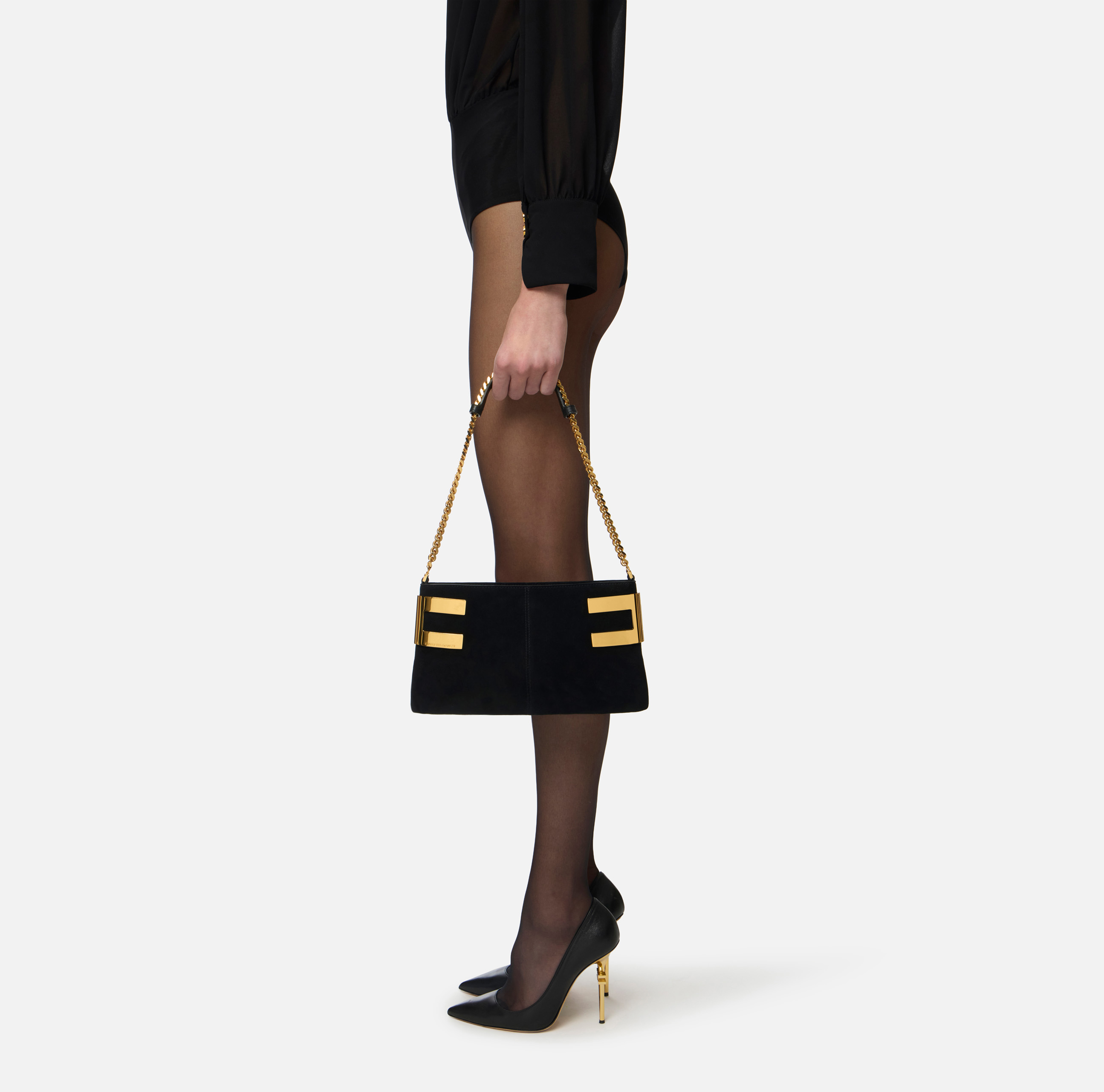 Rêve Noir shoulder bag | Elisabetta Franchi