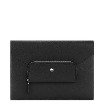 Montblanc Meisterstuck Black Leather 4810 Envelope Pouch 130921