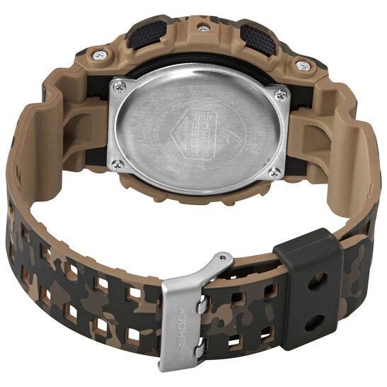 Casio G Shock Classic Brown Camouflage Resin Men's Watch GD120CM