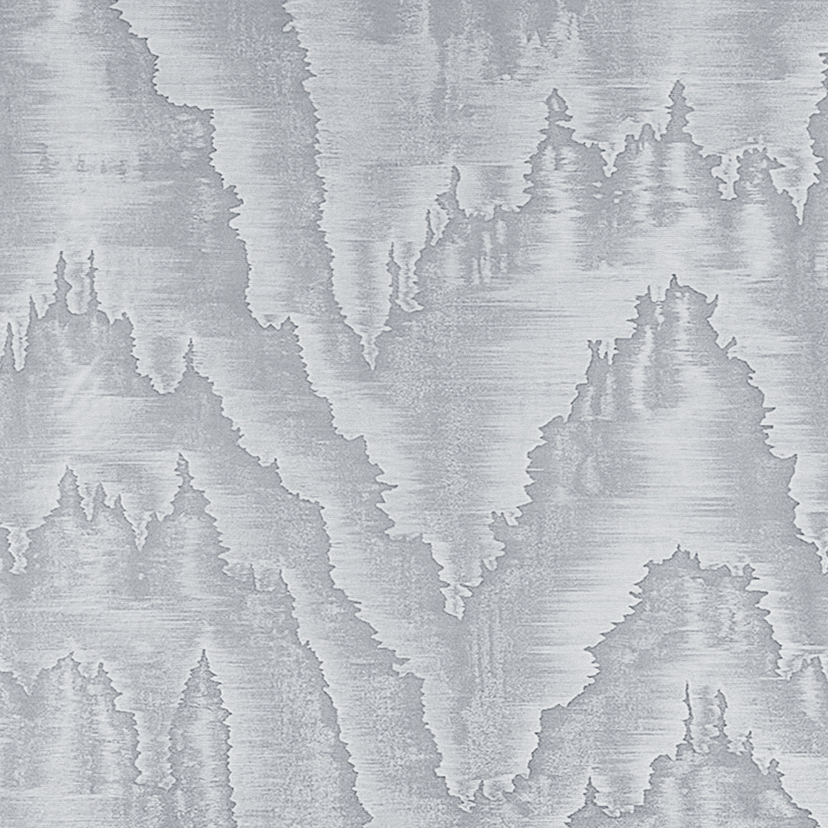 Vinyl Grand Moire in Silver | Phillip Jeffries