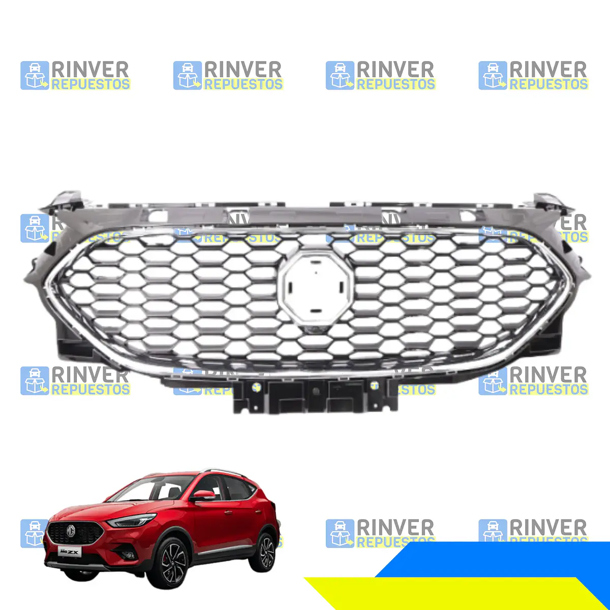 Máscara Borde Cromado MG ZX 2021-2024