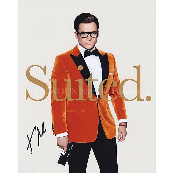 キングスマン2 グッズ ゴールデンサークル 映画 直筆サイン入り写真