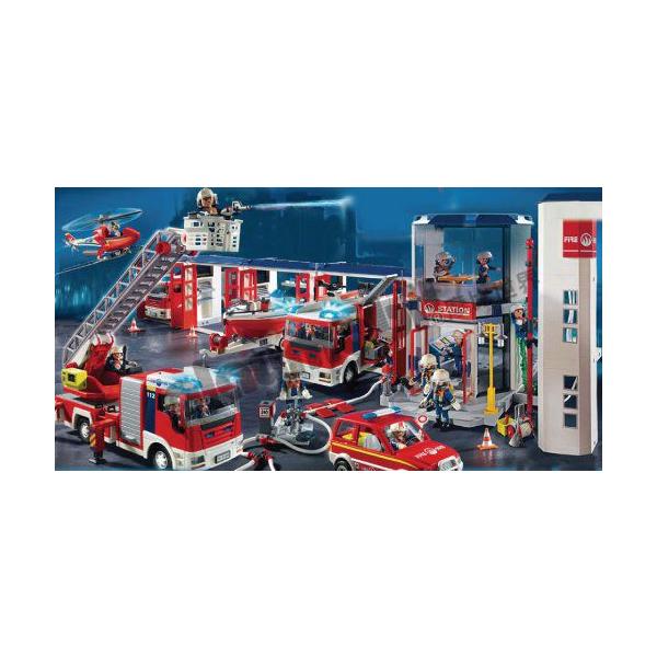 Playmobil(プレイモービル) レスキューはしご消防車2 3182 /【Buyee