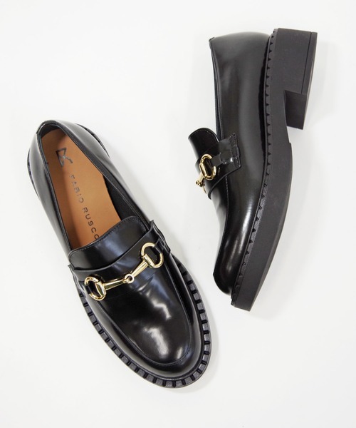 FABIO RUSCONI | FABIO RUSCONI / ELLEFFE moccasin loafers(モカシン