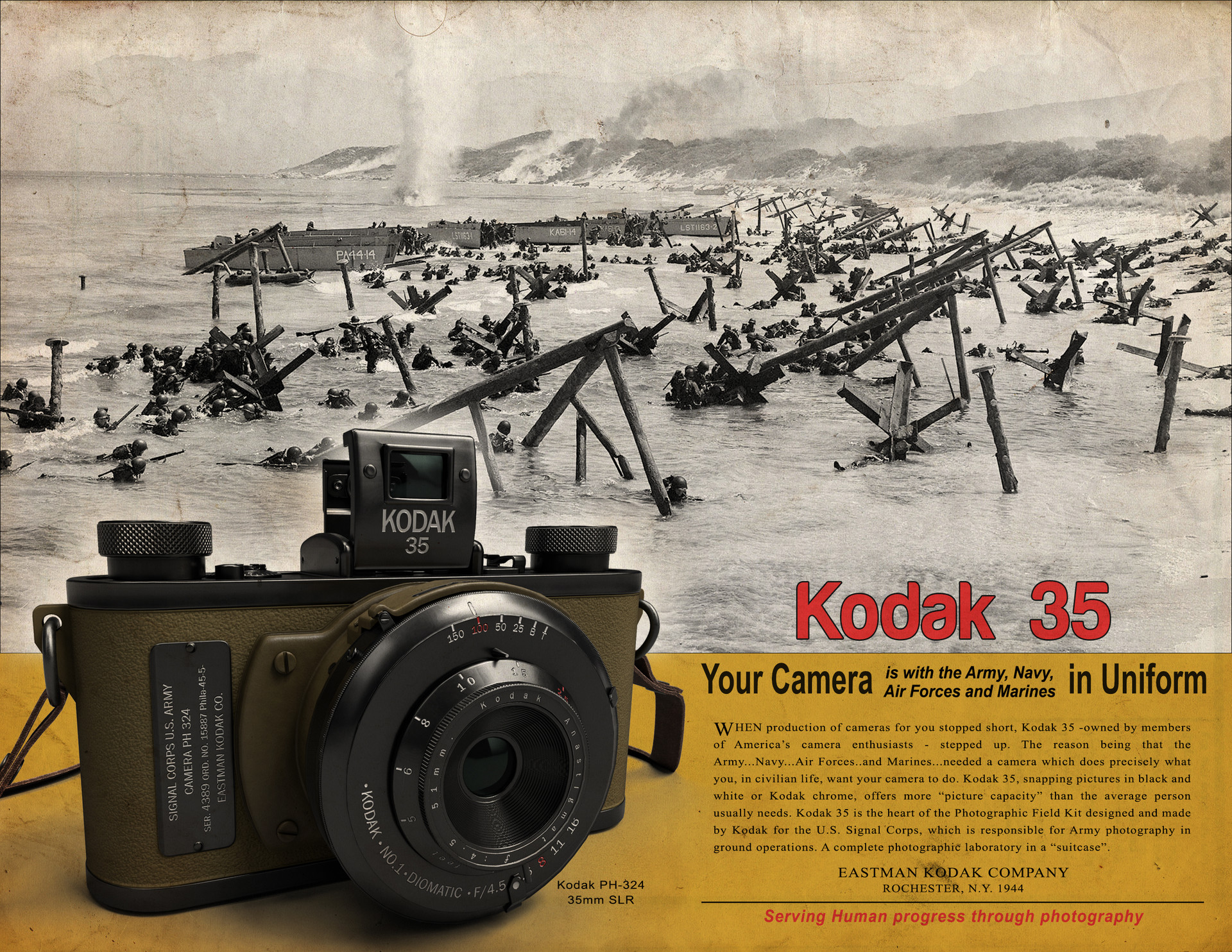 Caleb Tomplait - Kodak PH-324 Field Camera
