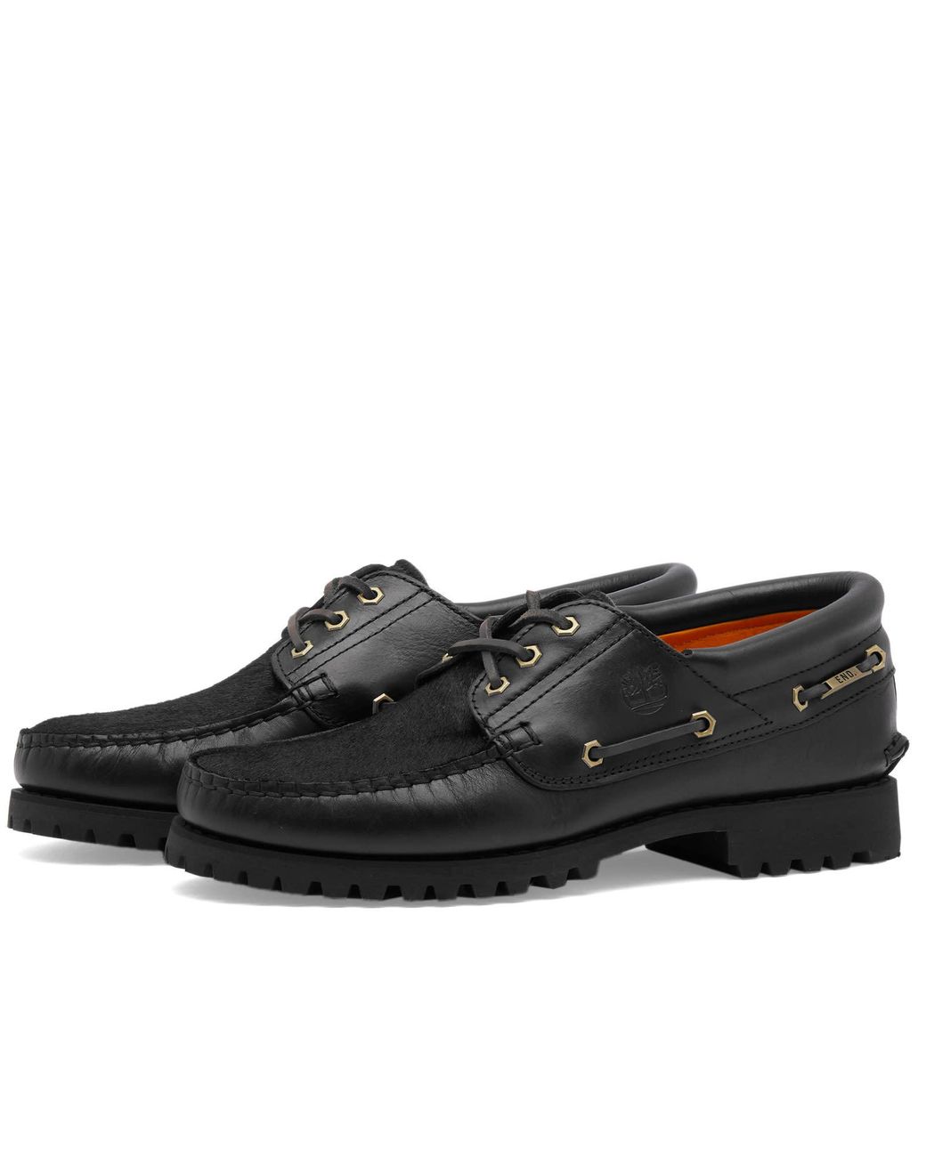 Timberland End. X Authentic 3 Eye Lug Shoe 'Archive' in Black for
