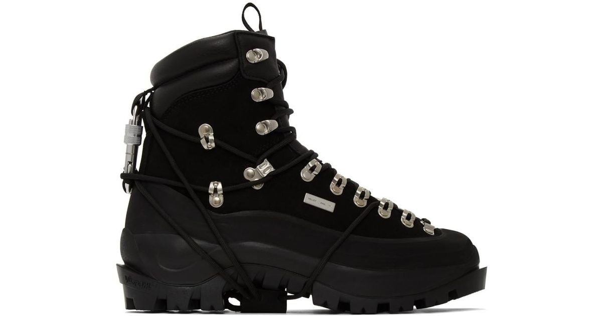 HELIOT EMIL Black Hiking Boots for Men | Lyst