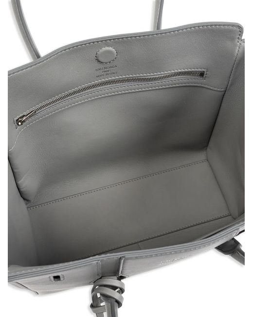 Balenciaga ミニハンプトン ハンドバッグ グレー | Lyst