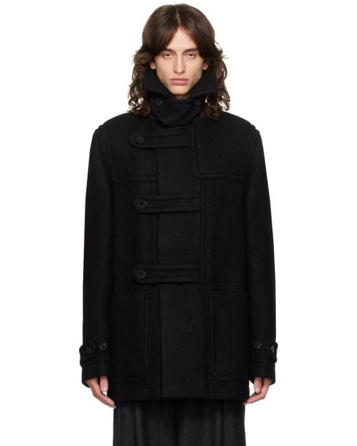 Dries Van Noten ダッフルコート dries van noten 24aw ブラック
