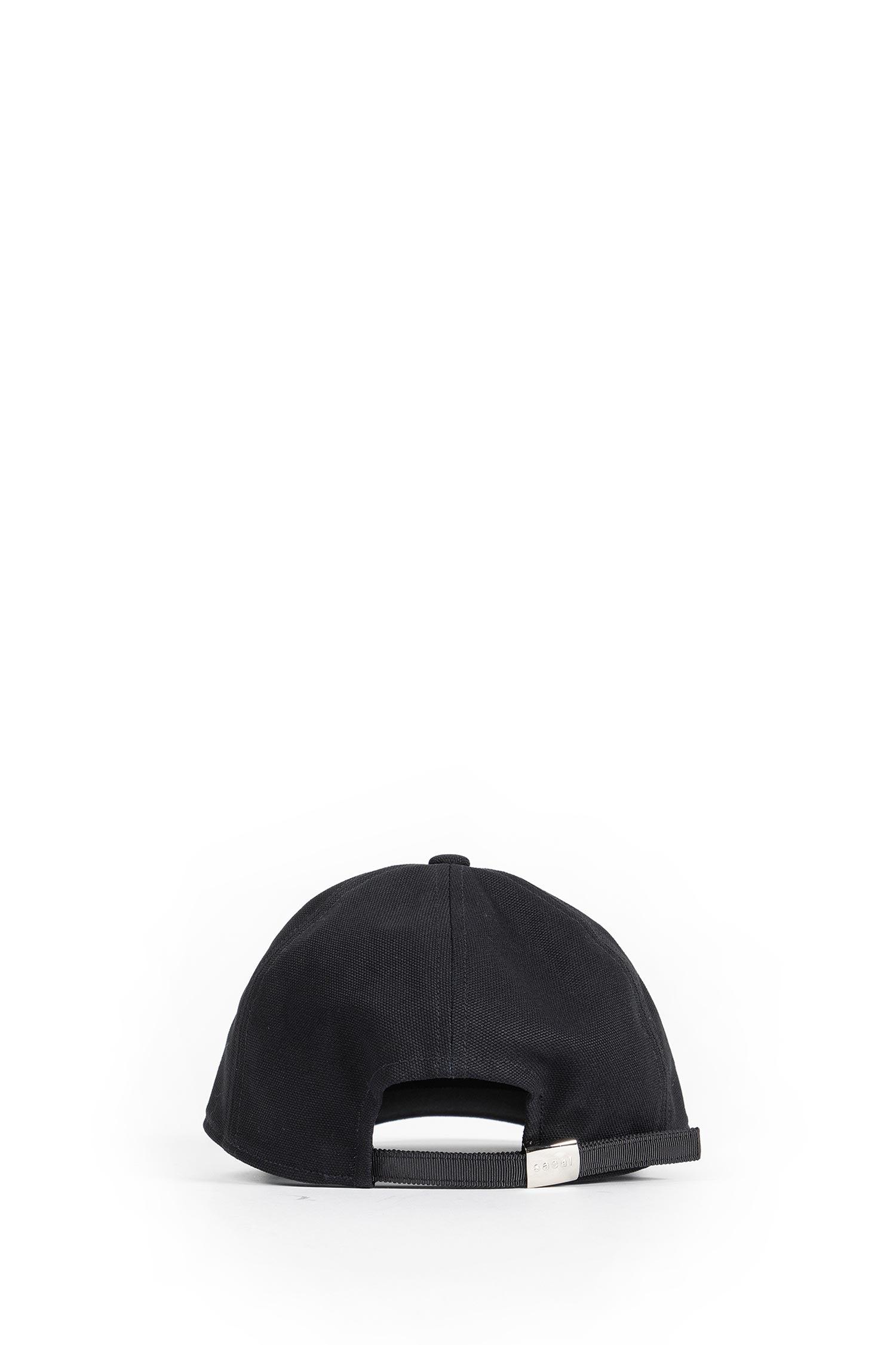 Sacai Cotton Duck Baseball Cap in Black for Men | Lyst